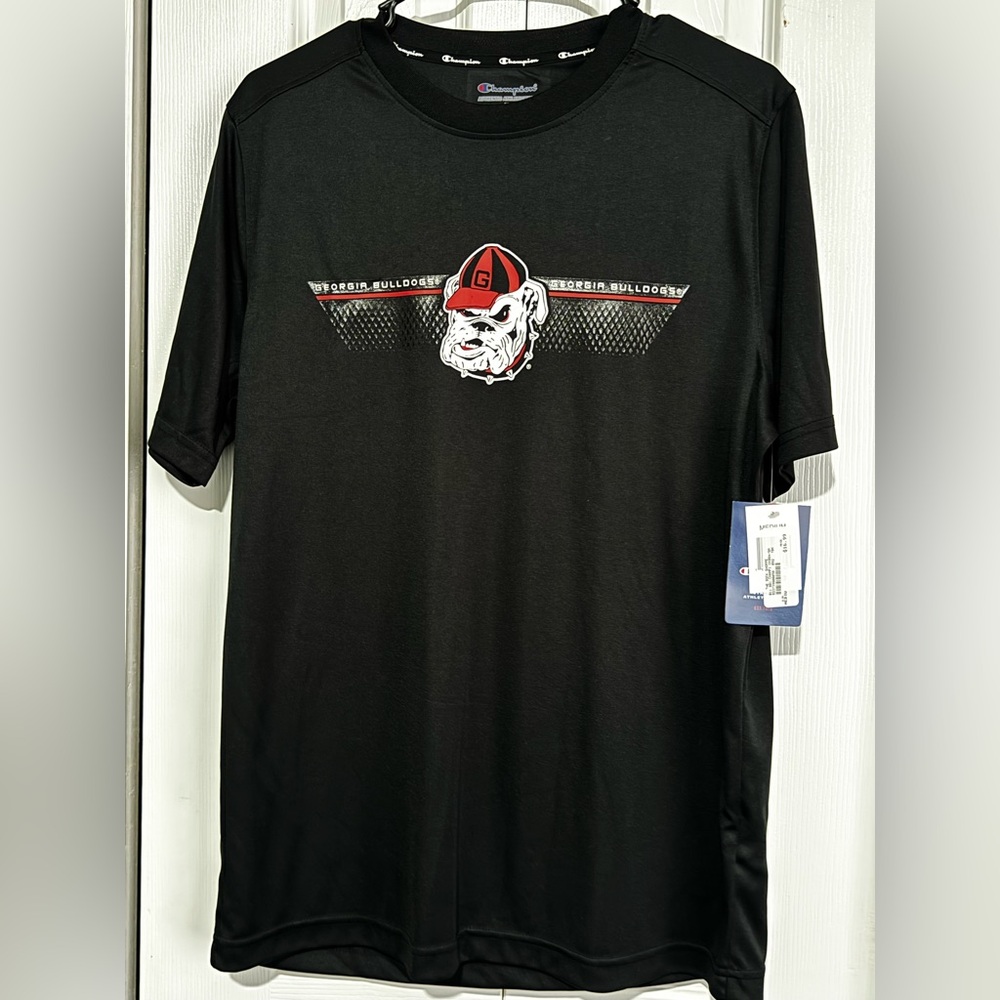 Champion Black Graphic Tee